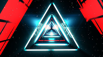 4K Abstract Sci-Fi Tunnel VJ Motion Background || Neon Light Tunnel Free VJ Loops || 4K VJ Loops