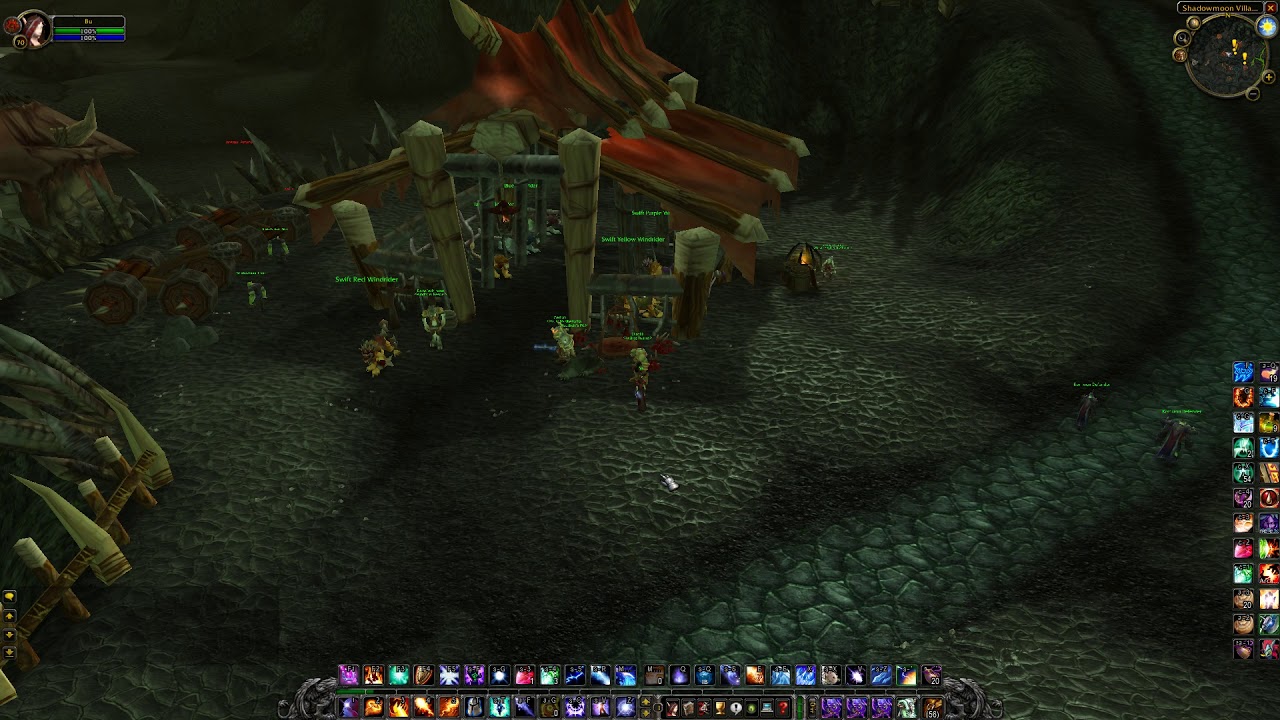 Riding Swift Flying Trainer TBC Location WoW (Horde) 