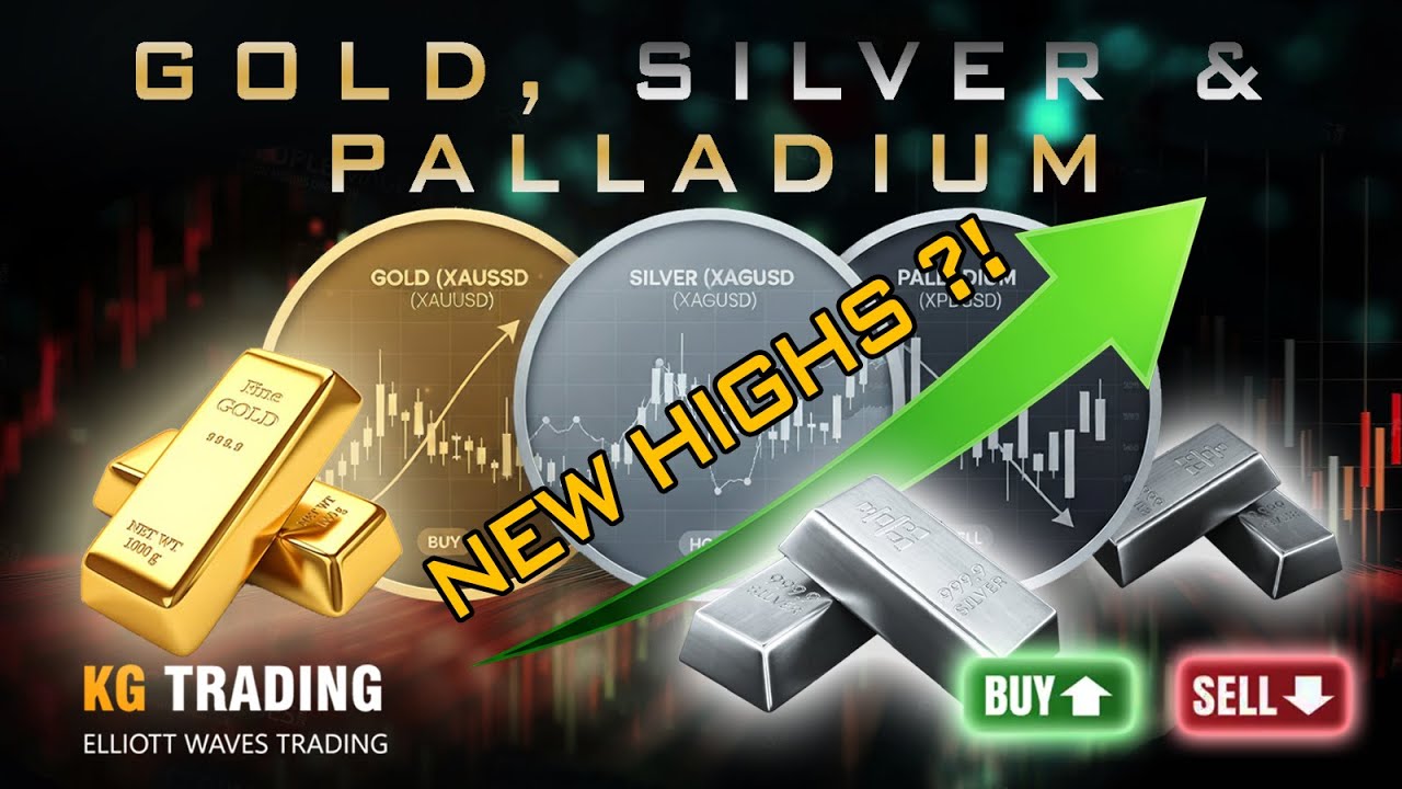 GOLD, SILVER & PALLADIUM | Price Prediction: Targets & Key Level for this  week Technical Analysis - YouTube