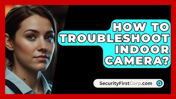 How To Troubleshoot Indoor Camera? - SecurityFirstCorp.com