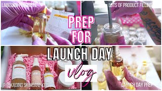 LAUNCH DAY OF MY SMALL BUSINESS | DAY IN THE LIFE OF AN ENTREPRENEUR VLOG | ENTREPRENEUR VLOG 2022