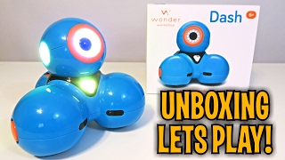 Unboxing & Let's Play  DASH  Smart Award Winning Robot  By: Wonder Workshop FULL REVIEW!