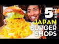 Insane Japanese Hamburger Shops in Tokyo