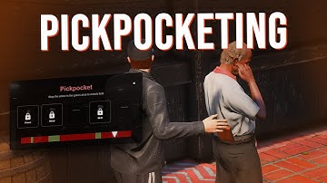 Pickpocketing | FiveM Script | ESX | QBox | QBcore