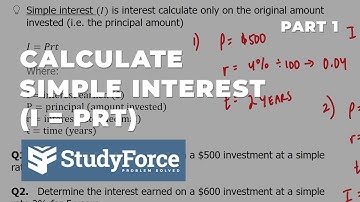 📚 How to calculate simple interest (Part 1)