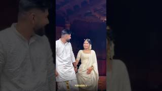 സ്വപ്നതുല്യമായ ആ നിമിഷത്തിന്, തികച്ചും വ്യത്യസ്തമായ ഒരു look😍#engagementwear #kurtilehenga #lehanga