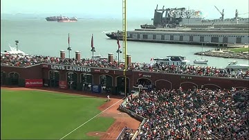 2013/09/11 Fan makes impressive catch