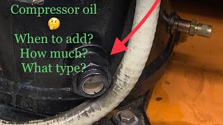 HOW / WHEN TO ADD OIL TO AIR CONDITIONING COMPRESSOR