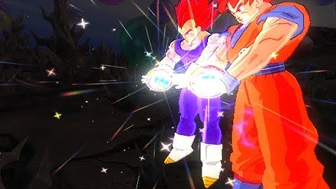 Goku SsjGod And Vegeta SsjGod Accel Dance(Stardust Breaker) Budokai Tenkaichi 3 Mod!