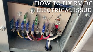 Fixed RV DC Electrical Issue | No DC Power on 'House' Battery Solved