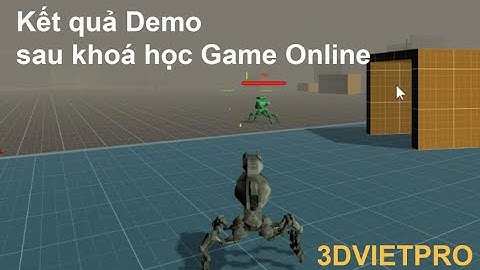 Khoá học lập trình game online Photon Server bạn Cường gửi Demo tới 3DVietPro