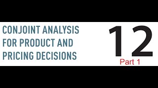 Chapter 12 - Conjoint Analysis Example - Part 1
