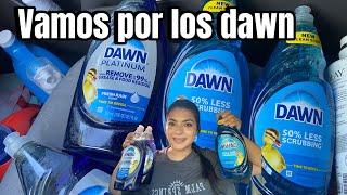 VAMOS POR LOS JABONES DAWN POR $1 Y CENTAVOS