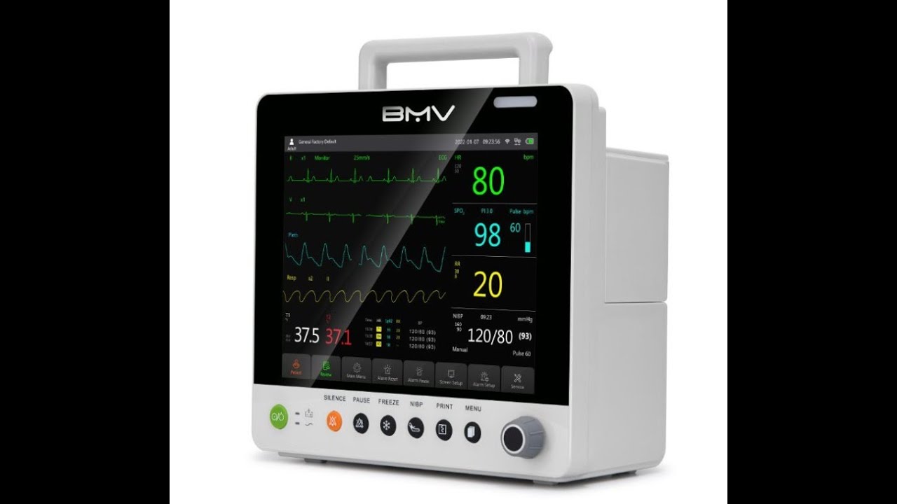 BMV Patient monitor BMO210 - YouTube