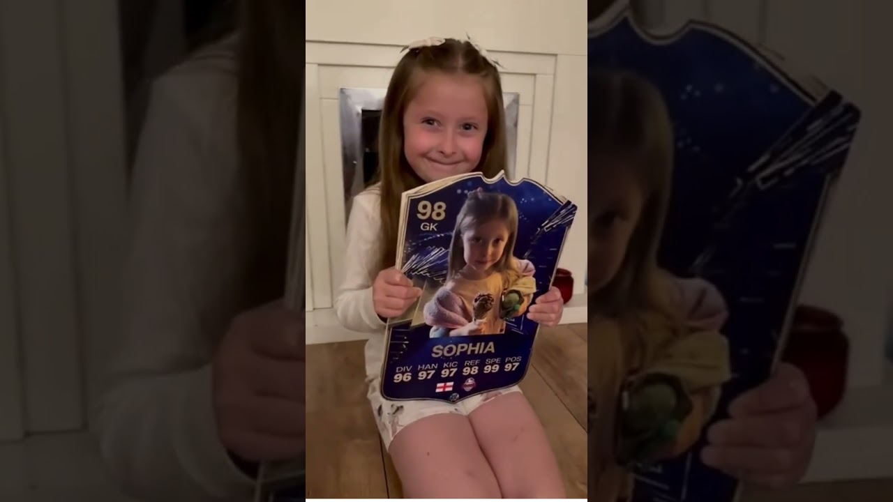 Personalised Football Cards - Kids Merch