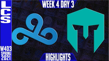 C9 vs IMT Highlights | LCS Spring 2021 W4D3 | Cloud9 vs Immortals