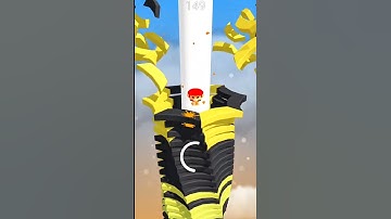 Stack Ball But No Breaks Allowed 😳🔥 #stackball #viralgame #krishna #ytshorts