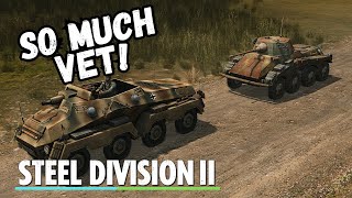 Is the VETERANCY WORTH IT?! 2nd Panzer Gameplay- Steel Division 2