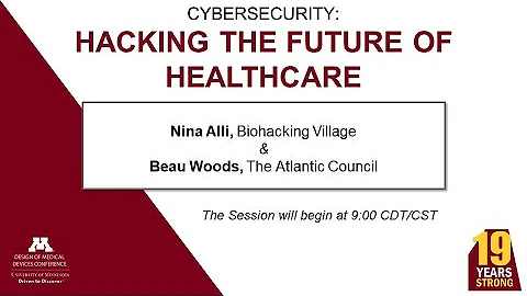 DMD2020 Cybersecurity Session (recorded live)