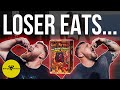 LOSER EATS THE WORLD'S HOTTEST GUMMY BEAR | INSANE LOG PRESS!
