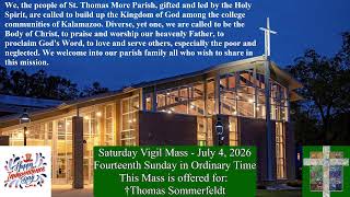 Saturday Vigil Mass - July 4, 2026