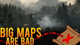 Why Big Maps are Bad - FPS Multiplayer Pacing and Design - Battlefield 3 & Battlefield 4 (BF3, BF4)