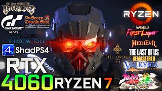 RTX 4060 | ShadPS4 Test in 10 PS4 Exclusive Games | Lenovo LOQ 15