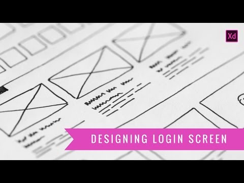 Designing a Login Page with Adobe Experience Design