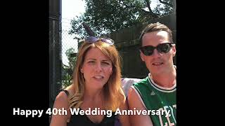 Happy Ruby Wedding Anniversary