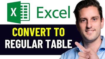 HOW TO CONVERT A PIVOT TABLE TO A REGULAR TABLE IN EXCEL 2025! (EASY)