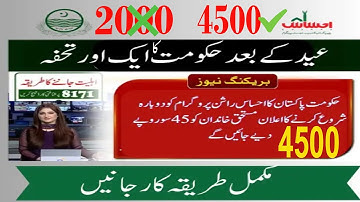 BISP Rashan 4500 New Update | Ehsaas Rashan 4500 | Check Online | Cash Subsidy | ilam ki dolat plus
