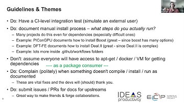 Webinar 067: Software Packaging