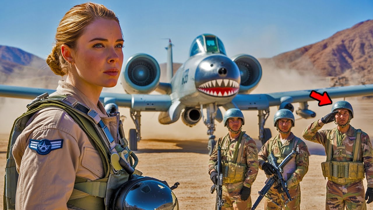 Tutti i SEAL avevano perso la speranza, poi una pilota scatena il suo A-10 come tempesta