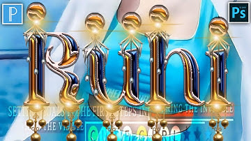 Dp Editing Tutorial | New Style Glass fonts Editing Tutorial | Mazhar Edit