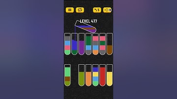 Water sort puzzle level 477