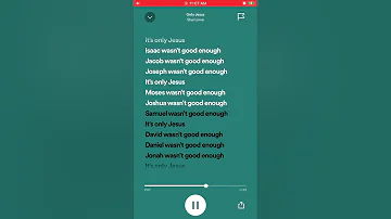 Only Jesus Shai Linne with lyrics