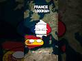 Europe’s Widest Countries #shorts #map #edit #countryballs #geography