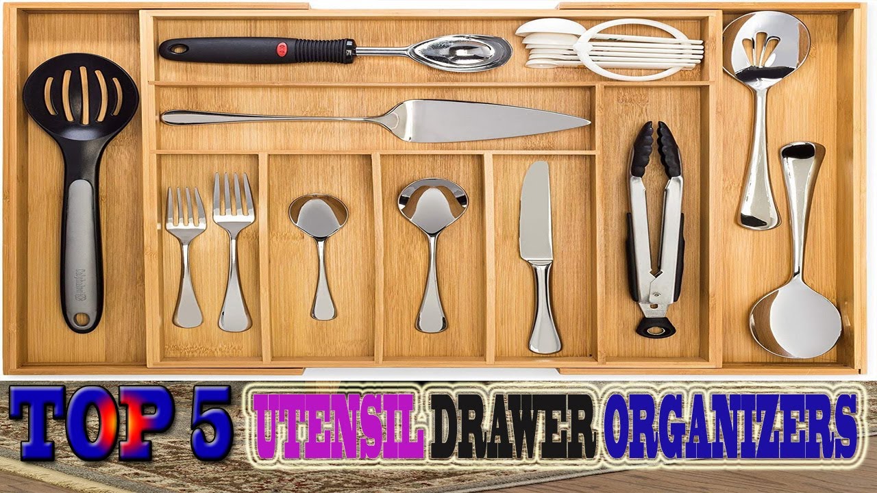 Best Utensil Drawer Organizers 2020 - Top 5 Utensil Organizers. - YouTube