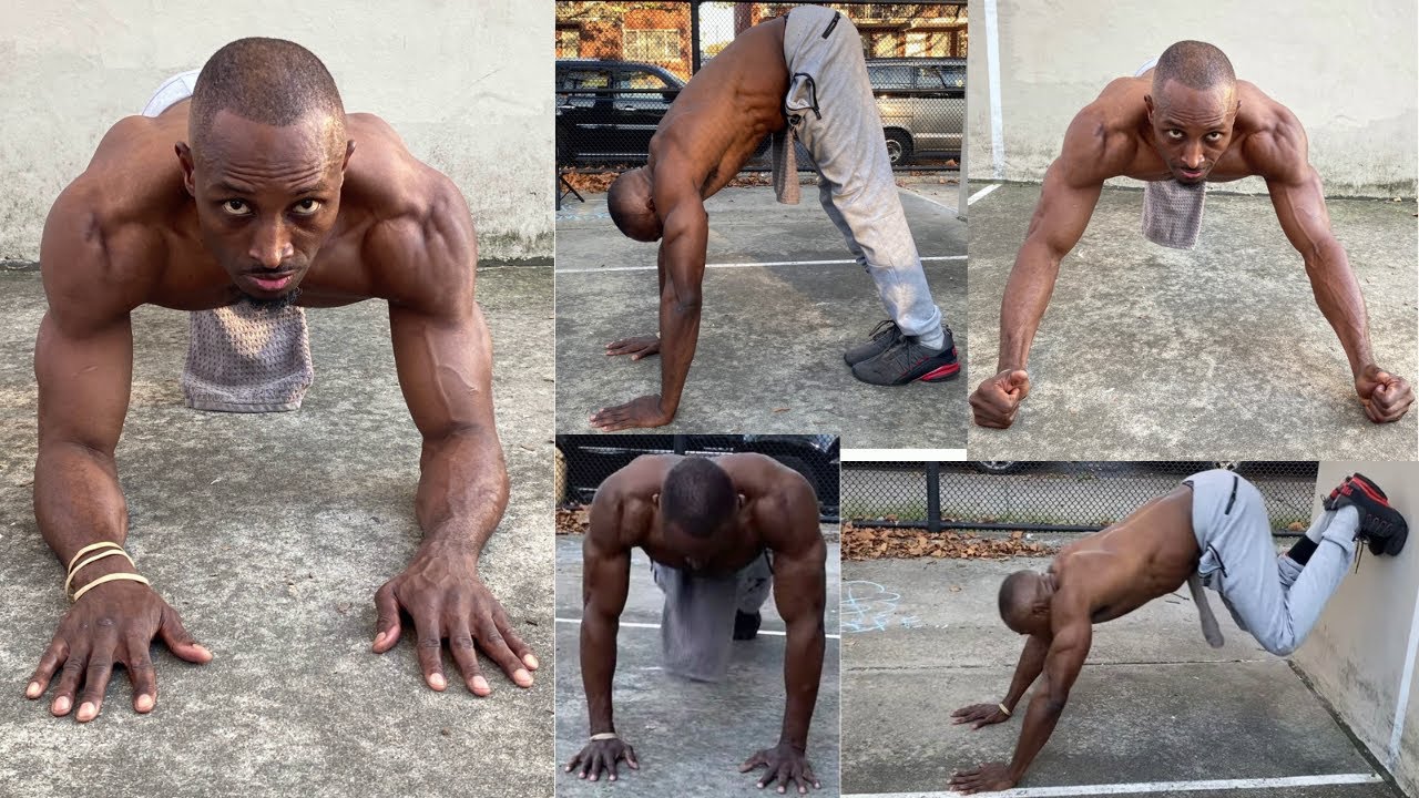 10 Pushup Variations to Build Muscle (AT HOME) - Bruce Gunz | That's Good Money