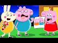 Peppa miss mommy pig  peppa pig backstory  peppa pig funny animation