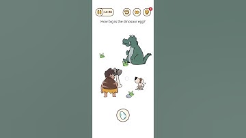 Brain find Level 97 to 98 gameplay how to big dinosaur egg?  #brainout #brainfind_level #games