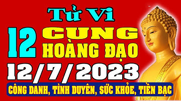 Tử vi 12 cung hoàng đạo ngày 12/7/2023 - Xem Vận Mệnh, Tài Lộc, Công Việc, Tình Duyên, Sức Khỏe