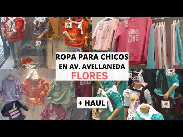 ROPA CHICOS y BEBÉS en AV FLORES + HAUL/ Dónde comprar/ - YouTube