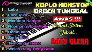 KOPLO NONSTOP ORGEN TUNGGAL TERBARU 2023 FULL ALBUM BANYUWANGI BASS UGAL-UGALAN