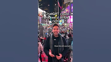 If ChatGPT could rank, we’d all be rich