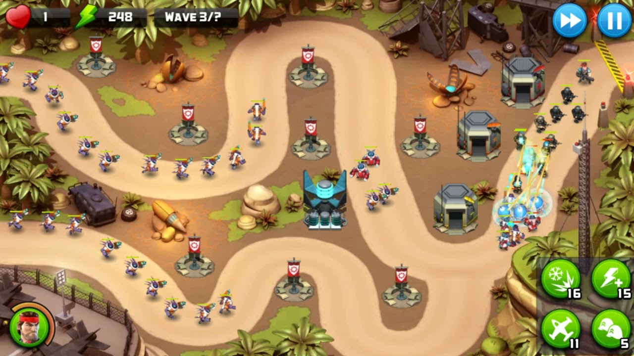 Alien Creeps TD: Challenges 4