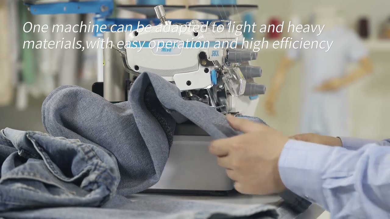 C6 Thickness automatic adaption overlock machine