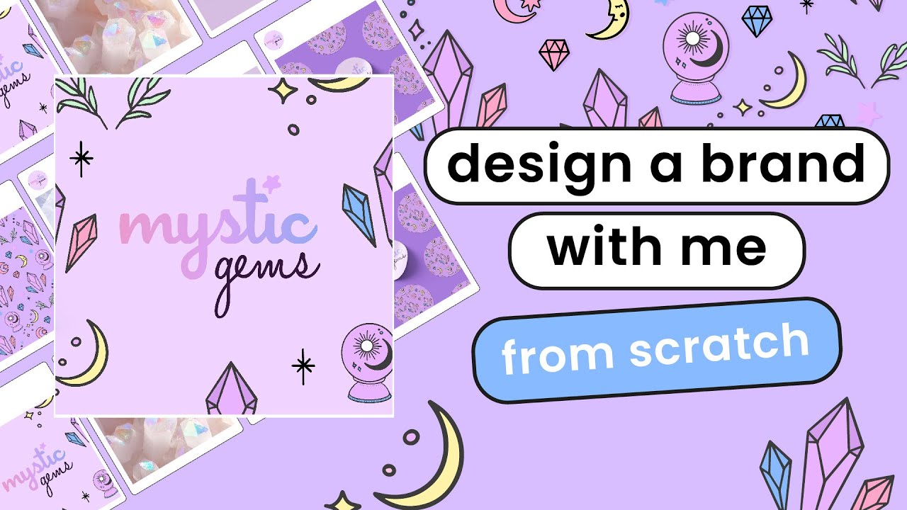 Build A Brand From Scratch - The Brand Identity Design Process - YouTube