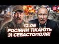 🚨НЕ ПОВІРИТЕ, що почалось! РАКЕТИ накрили СЕВАСТОПОЛЬ. ХАОС всюди. МАДЯР звернувся до ПУТІНА. 12.06