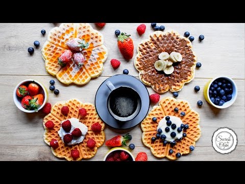 homemade-waffles-recipe-4-ways
